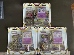 Pokemon TCG Astral Radiance Coin & Card Pack Bundle - Sylveon Promo Card X3 - Image 1