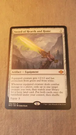 Sword of Hearth and Home #238 Modern Horizons 2 MH2 Magic: The Gathering Card - Image 1