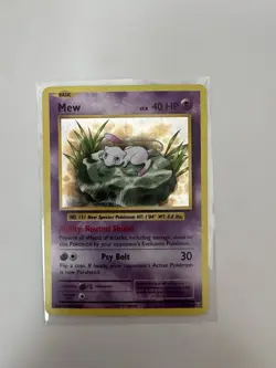 2016 Pokemon XY Evolutions Mew 29/108 Rare Holo - Lightly Played - Image 1