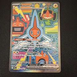 Rotom ex 126/094 Special Illustration Rare Phantasmal Flames Pokemon English NM - Image 1
