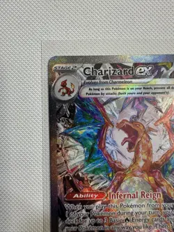 Pokemon TCG Charizard ex 223/197 SIR Full Art Holo SV03 Obsidian Flames EN - Image 5
