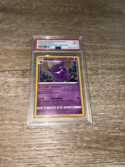 2020 Pokemon SWSH Black Star Promo #052 Gengar-Holo PSA 9 - Image 1