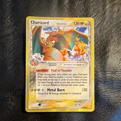 Nintendo Charizard Delta Species 4/100 Crystal Guardians Holo Rare 120 HP 2006 - Image 3