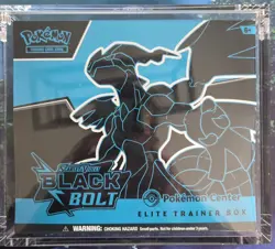 Black Bolt Pokemon Center ETB - Elite Trainer Box. Factory SEALED - Image 1
