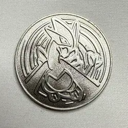Vintage Pokemon Lugia Collectible Metal Token Coin Nintendo/CR/GF - Image 1