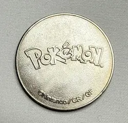 Vintage Pokemon Lugia Collectible Metal Token Coin Nintendo/CR/GF - Image 2