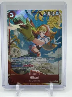 Hibari Alt (Alternate Art) EB03-008 - One Piece Heroines Edition - English NM - Image 1