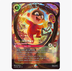 Disney Lorcana Wilds Unknown - Jack-Jack Parr 232/204 - Enchanted Holofoil - Image 1