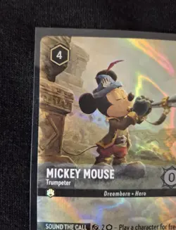 Disney Lorcana Enchanted Mickey Mouse Trumpeter - NM - English - Image 3
