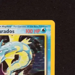#6 Gyarados 6/102 Base Set Holo Pokemon Card TCG - Image 3
