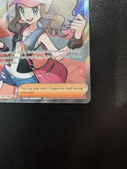 Pokemon TCG Trainer Hilda Ultra Rare Card #164/086 White Flare - Image 5