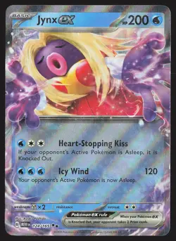SV: Scarlet & Violet 151 Jynx ex #124/165 Pokemon Card - Image 1