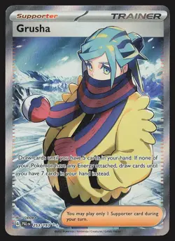 SV02: Paldea Evolved Grusha #253/193 Pokemon Card - Image 1