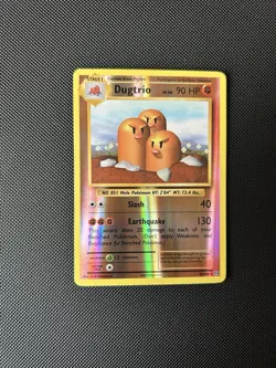 Pokemon Card Dugtrio Evolutions Reverse Holo Rare 56/108 Near Mint - Image 1