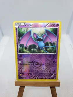 Zubat 53/135 Plasma Storm Reverse Holo Pokemon Trading Card - Image 1