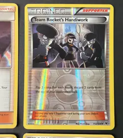 Pokemon Card Lot - Misty, Jesse & James, Brock & Team Rockets Handiwork Holo/Rev - Image 2