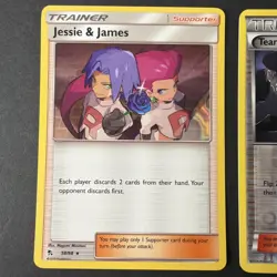 Pokemon Card Lot - Misty, Jesse & James, Brock & Team Rockets Handiwork Holo/Rev - Image 3