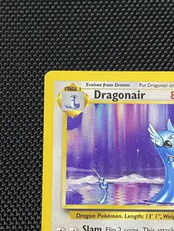 Dragonair 018/102 Rare Base Set Pokemon Card LP+ - Image 2