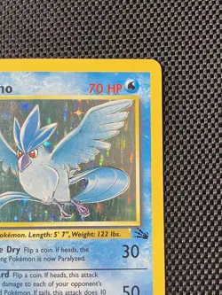 Pokemon TCG Articuno Holo Rare Unlimited Card 2/62 Fossil Set 1999 WOTC - Image 3