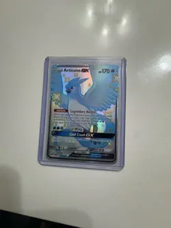 Pokemon TCG Articuno GX Hidden Fates Holo Full Art Ultra Rare Card SV54/SV94 - Image 1