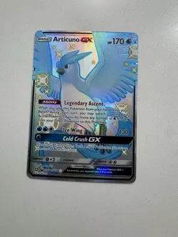 Pokemon TCG Articuno GX Hidden Fates Holo Full Art Ultra Rare Card SV54/SV94 - Image 2