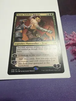Tyvar, Jubilant Brawler Rare NM Phyrexia All Will Be One - Image 1