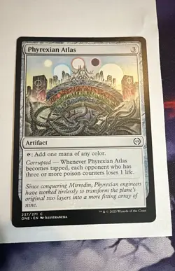 Phyrexian Atlas Phyrexia: All Will Be One Regular - Image 1