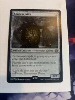 Soulless Jailer 241 Rare Phyrexia: All Will Be One Magic: The Gathering NM - Image 1