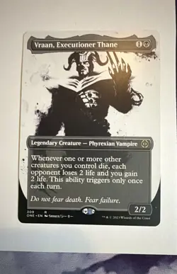 Vraan, Executioner Thane (Showcase) Phyrexia: All Will Be One Regular - Image 1