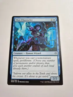 Magic the Gathering MTG - Flux Channeler - War of the Spark WAR - NM - Image 1