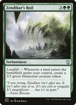 Zendikar's Roil NonFoil Zendikar Rising Commander 88 NM MTG - Image 1