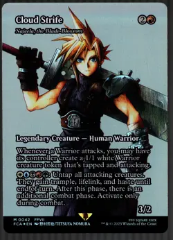Foil Cloud Strife - Najeela, the Blade-Blossom MTGFinal Fantasy -NM - Image 1