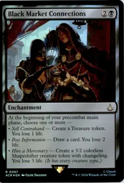 Black Market Connections R87 Universes Beyond: Assassin's Creed ACR Foil NM - Image 1