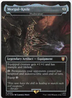 Morgul-Knife - Shadowspear *Foil* LTC 353 NM-LP - Image 1