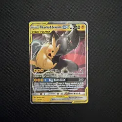 Pokemon Pikachu & Zekrom GX TAG TEAM 33/181- NM - Image 1