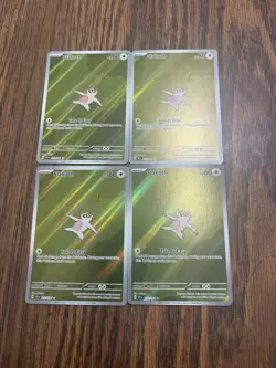 Pokemon TCG Slakoth Illustration Rare Holo 212/182 - Lot of 4 - Image 1