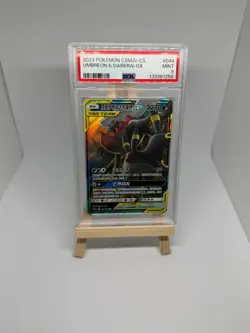 Pokemon Umbreon & Darkrai GX 044/150 Chinese Shining Synergy Graded Slab PSA 9 - Image 1