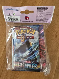 Pokemon TCG Battle Styles Booster Pack With Mini Album Factory Sealed Brand New - Image 1