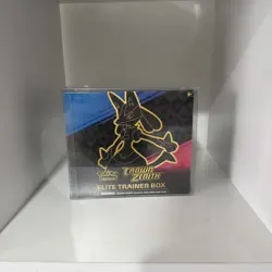 Pokemon TCG Sword & Shield Crown Zenith Elite Trainer Box (small rip) - Image 1