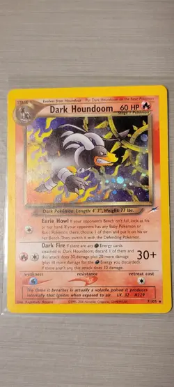 Dark Houndoom Neo Destiny Holo Rare 7/105 English - Image 1