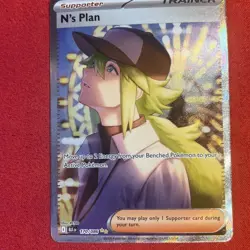 2025 Pokemon N's Plan Black Bolt EN Holo Special Illustration Rare #170 - Image 1