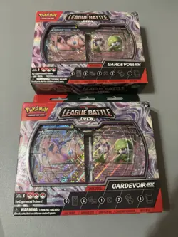 🔥 Pokemon TCG League Battle Deck Gardevoir Mew Ex Box New Sealed - 2x - Image 1