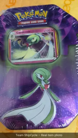 Factory Sealed 2019 Pokemon Holographic Gardevoir Collection Tin Sealed G1N - Image 3