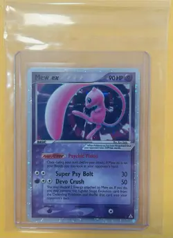 Mew ex 100/110 Holon Phantoms Holo Ultra Rare 2006 90 HP Pokemon TCG - Image 1