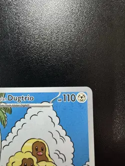 Alolan Dugtrio 208/191 Illustration Rare Surging Sparks Pokemon - Image 4