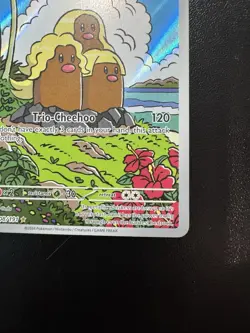 Alolan Dugtrio 208/191 Illustration Rare Surging Sparks Pokemon - Image 5