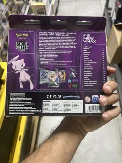 Pokemon TCG: Mew VMAX League Battle Deck Brand New Factory Sealed - Image 2