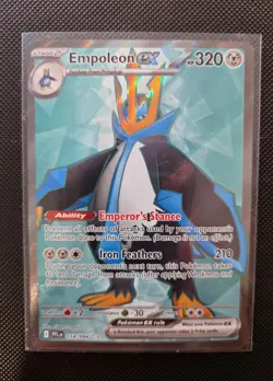 Empoleon EX SIR #114/094, Phantasmal Flames, Holo NM/M Pokemon - Image 1