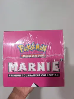 Pokemon TCG Marnie Premium Tournament Collection Display Case 4 Units - Image 1