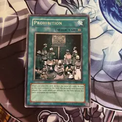 (EF) Prohibition PSV-039 Pharaoh's Servant Rare Unlimited LP Yu-Gi-Oh - Image 1